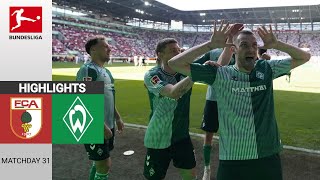 Augsburg  Werder Bremen  03  Zusammenfassung  Bundesliga 202324 [upl. by Arada]