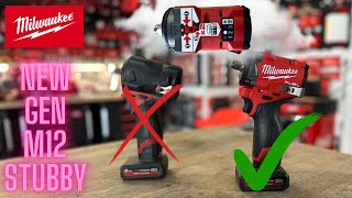 Milwaukee M12 Stubby NEW GEN  Plus some talk about the future of the Mk2 Golf [upl. by Hernardo3]