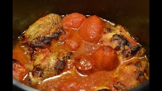 Hauts de cuissse poulet tomates extra crisp cookeo [upl. by Ortiz]