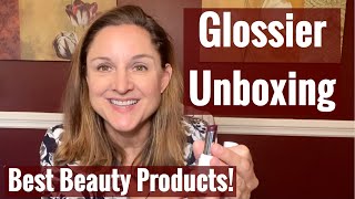 Glossier Unboxing  Best Beauty Products  Glossier Promo Code [upl. by Nirhtak]