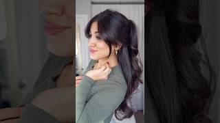 Fashion trendingshorts viralshort hairstyle hacks saree girl women growth hairstyle [upl. by Adnawt]