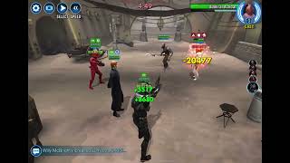 SWGOH Grand Arena First Order First Order TIE Pilot Omicron vs Rebel [upl. by Mariande693]