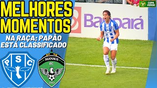 Paysandu x Manaus  Copa Verde 2024  Melhores Momentos  Notícias do Paysandu SC [upl. by Merola26]