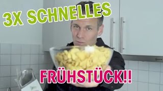 3x ein SCHNELLES Frühstück Patric Heizmann [upl. by Nicole]