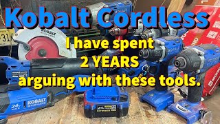 2 years living on the KOBALT CORDLESS battery platform [upl. by Ellenohs]