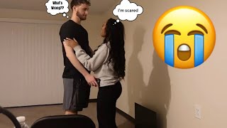 FLINCHING EVERY TIME MY BOYFRIEND TRIES TO TOUCH ME PRANK [upl. by Gent]