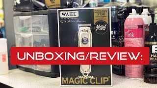 Wahl Cordless Magic Clips 1919 Limited EditionUnboxingReview [upl. by Micheal]