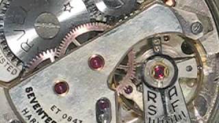 Butex Harvel Swiss Wrist Watch Movement [upl. by Krenek940]