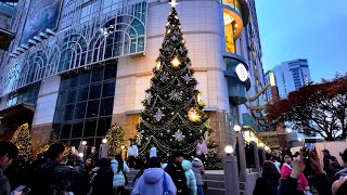 Myeongdong Street🎄 December 2024 [upl. by Ynohta]