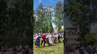 Swedish Midsummer 2024 swedishlife shorts Swedishmidsummer piteå [upl. by Cordie]