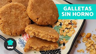 GALLETAS de AVENA Sin Horno 🍪  ¡Galletas Saludables con 5 Ingredientes [upl. by Creighton]