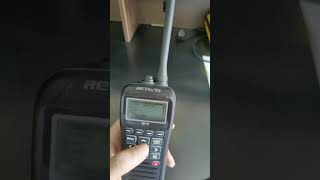 Retevis New Product，RM40 handheld VHF marine radio [upl. by Greenfield]