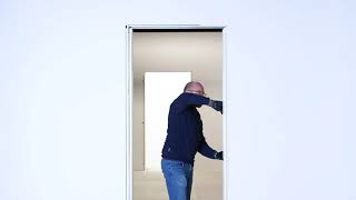 How to install the push and pull accessory of a pocket door  ECLISSE PushampPull [upl. by Vasos234]