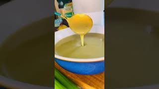 Low calorie celery soup for one with Justme Soup maker [upl. by Inus836]