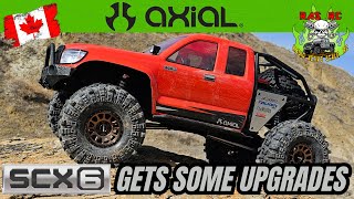 AXIAL SCX6 TRAIL HONCHO “GETS SOME ALUMINUM UPGRADES” [upl. by Artemis]