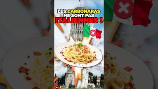 Les CARBONARAS ne sont PAS italiennes [upl. by Roxy50]