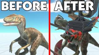 Upgrading the Weakest Raptor Until I Beat the Final Boss  ARBS Animal Revolt Battle Simulator [upl. by Merdith322]