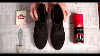 How to Recolor Your Suede amp Nubuck Shoes  KIWI Shoe Care [upl. by Aeniah]