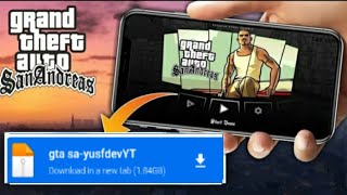 تحميل gta san andraes للأندرويد مع قائمة الغش  تشتغل على جميع إصدرات [upl. by Elo648]