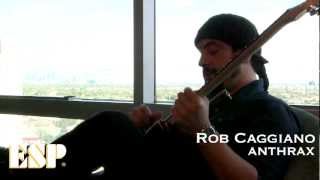 ESP Guitars Rob Caggiano Anthrax 2012 Interview Part 12 [upl. by Velma325]