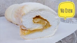 No Oven Brazo de Mercedes  How to make Brazo de Mercedes dessert recipe [upl. by Ardnoek756]