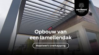 Overkapping met lamellendak dé trend op dit moment  Van Beem Buitenleven [upl. by Henke927]