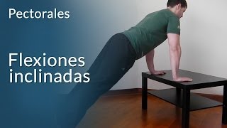 Flexiones Inclinadas para pecho [upl. by Asselim]