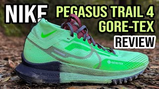 Nike Pegasus Trail 4 GORETEX review [upl. by Aieken]