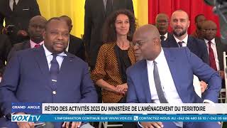 Rétrospective des activités de 2023 du Ministère de lAménagement du Territoire [upl. by Merrily]