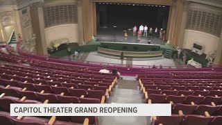 Capitol Theatre in downtown Davenport reopens [upl. by Anuahs]