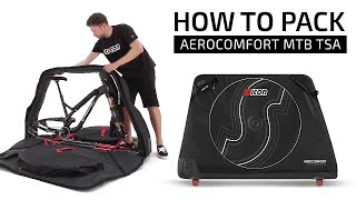 Scicon Sports AeroComfort MTB TSA  How to Pack [upl. by Burrton276]