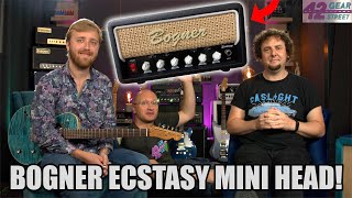 Bogner Ecstasy Mini Amp Head  First look and play with ResQ Gear and Henning Pauly  42GSThree [upl. by Ycul]