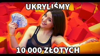 UKRYLIŚMY 10 000 ZŁ W PARKU TRAMPOLIN  Waksy [upl. by Sicular]