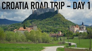 Croatia Road Trip  Varazdin  Castle Empirej Krapina Neanderthals Trakoscan Castle [upl. by Pasho630]