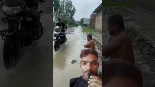 Road Ki🥲Barish Me Nahaya 🙄😂😁 viral funny shorts [upl. by Arva]