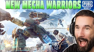 NEW MECHA FUSION Event With Insane Robots And Jetpacks 😱 PUBG MOBILE [upl. by Earvin]