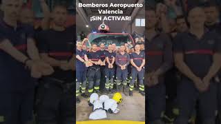 Los Bomberos del Aeropuerto de Valencia denuncian estar con las manos atadas [upl. by Sasnak]