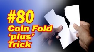 Coin Fold Magic Trick  Updated To Make It Easy For You  Free Magic Download [upl. by Lucius]