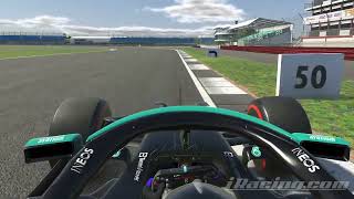 iRacing F1 W12 Onboard 125722 [upl. by Alyehs527]