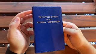 Catholic Book Reviews  Little Office of the Blessed Virgin Mary Baronius [upl. by Crispen]