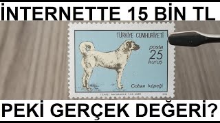 1973 Çoban Köpeği Pulu  İnternette 15 Bin Lira Peki Gerçek Değeri Ne [upl. by Vaas]