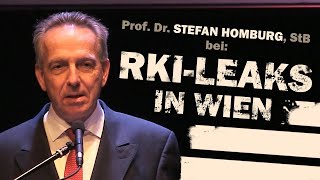 Prof Dr Stefan Homburg  quotHighlights aus dem RKILeakquot Vortrag [upl. by Alisia552]