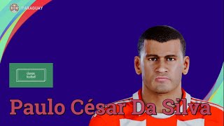 Paulo César Da Silva  PES Clasico Face Bodyamp Stats [upl. by Persons]