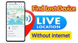 Find My Device without Network  Google Service Setting location locationtracking findmyphone [upl. by Emalee]