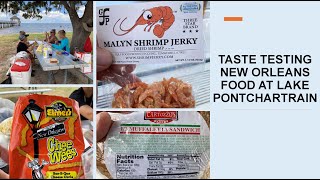 Taste Testing New Orleans Food At Lake Pontchartrain [upl. by Sterne531]