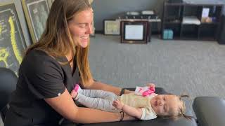 Adjusting A Baby 👶 Chiropractic  Denver CO  Dr Mckenzie Cervini [upl. by Odraccir]