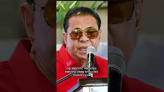 Chavit Runs for Senate chavitsingson balitandaan senate halalan2025 election2025 electriccar [upl. by Hinson]