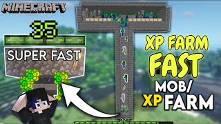 AUTOMATIC XP FARM WITH ITEM SORTER MINECRAFT 121Hindiminecraft minecraftfans xpfarm xp [upl. by Mame]