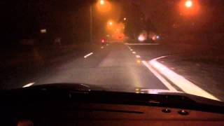 Driving with Osram Fog Breaker For Lights [upl. by Yraeht]