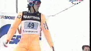 Kazuyoshi Funaki  Four Hills Tournament 19961997  Innsbruck K108  1135m  Winner [upl. by Mora]